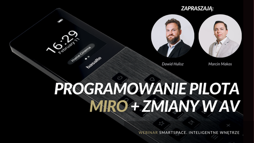 Programowanie pilota Miro + zmiany w AV