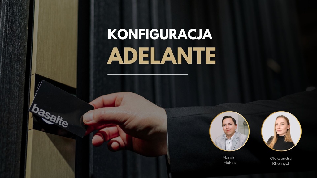 Webinar: Jak programować domofon Adelante?